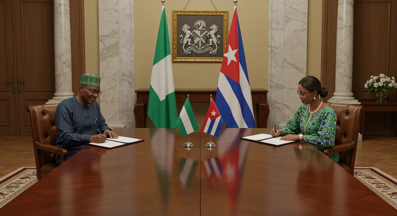 Nigeria and Cuba Forge Historic MoU to Advance Medicine, Science, and Shared Heritage