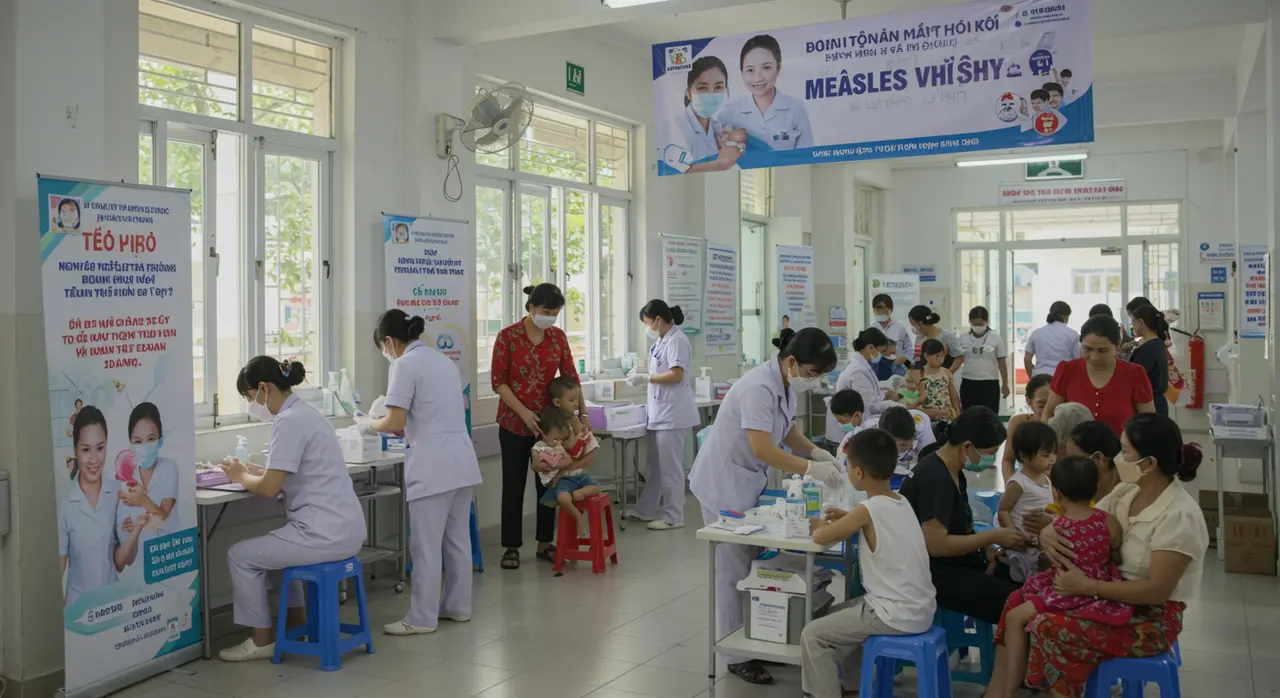 Vietnam Battles Measles Epidemic Amid Low Vaccination Rates and Urgent Government Campaign