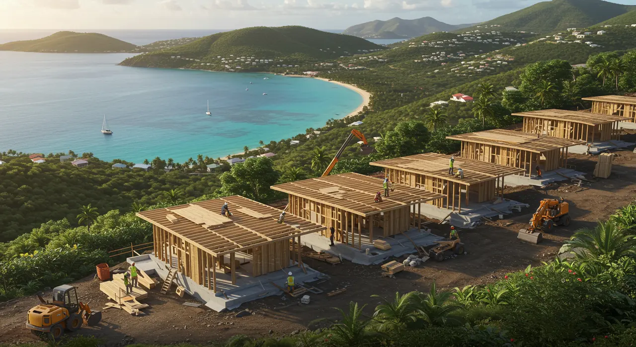 Sustainable Housing Vision in St. Thomas Led by Civil Engineer Ajani Corneiro