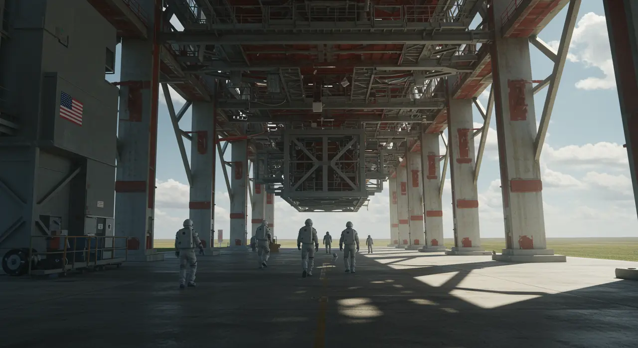 NASA Astronauts Sunita Williams and Barry Wilmore Walk After Grueling 9-Month ISS Mission