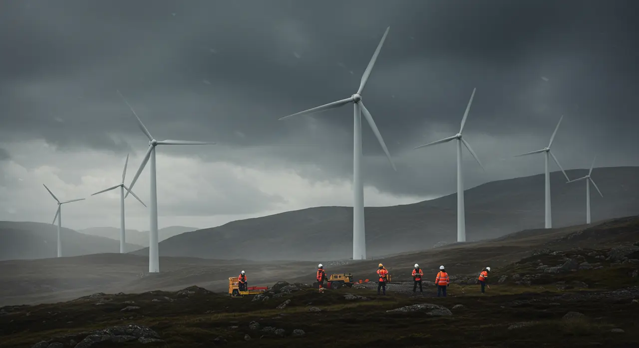 Scotlands Green Energy Push Faces Workforce Crisis in Central Belt