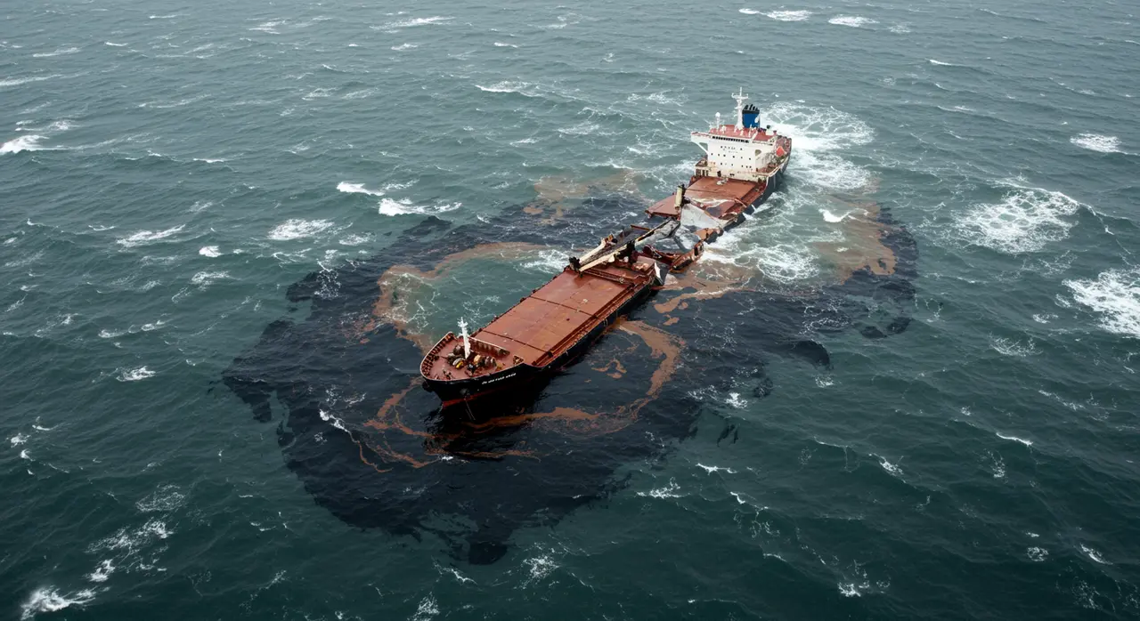 North Sea Collision Sparks Environmental Alarm and U.S. Military Supply Chain Concerns